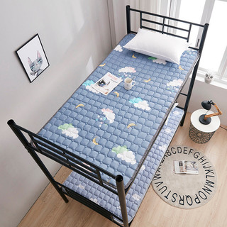 Nệm Ký Túc Xá Sinh Viên Chống Trơn Trượt Nệm Đơn Ký Túc Xá 0.9 Tatami Bọc 1.2 Có Thể Gập Lại LYBB