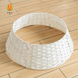 Váy cây thông Noel tròn - Trang trí giỏ cổ điển cho chân cây