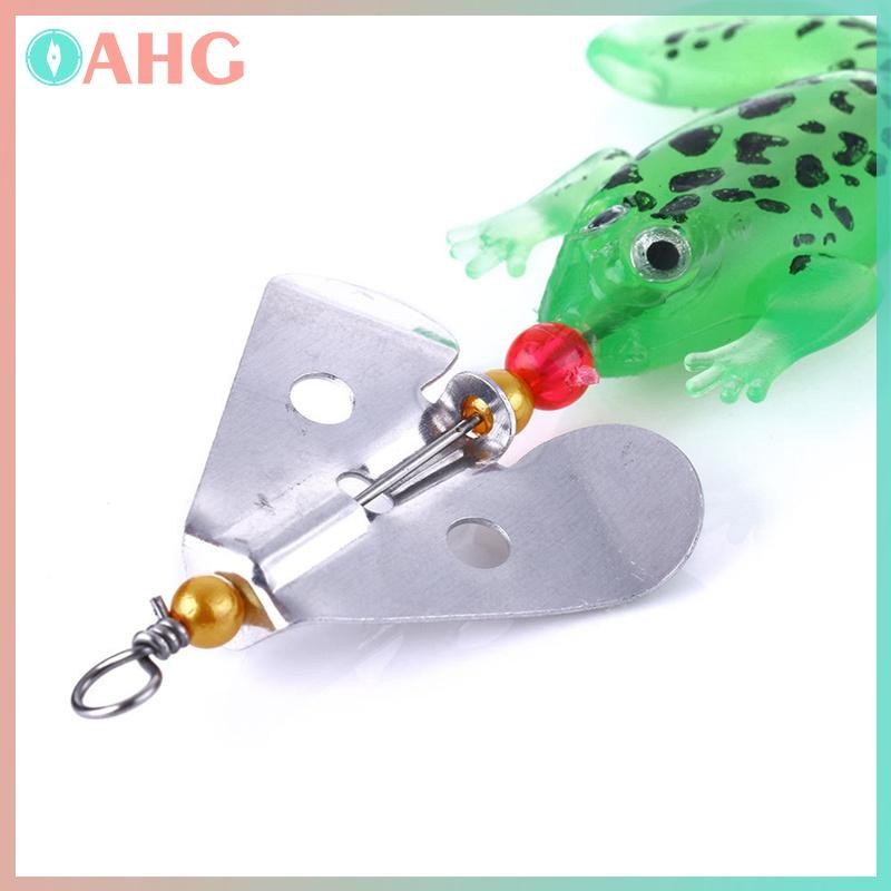 THÊM Câu Cá Ếch Giả Mềm 4 Màu Chất Lượng Tốt Crankbaits Dụ Mồi Câu Cá BSS
