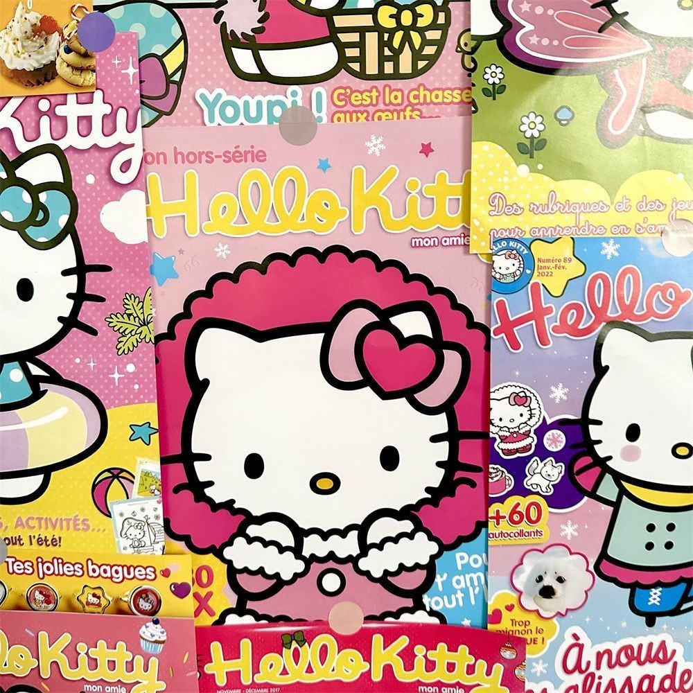 Hello Kitty Hello Kitty Can Tạp Chí Hoạt Hình Poster Hello kt Phòng Ngủ Ký Túc Xá Trang Trí Poster Ảnh 25.9.5