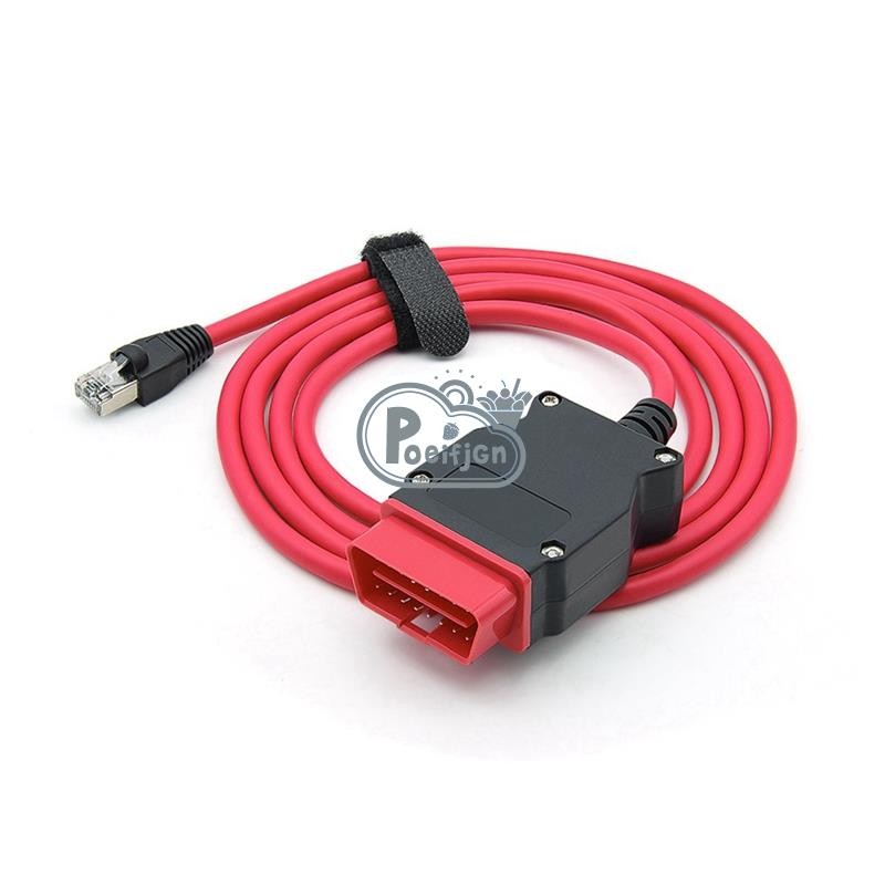 Cáp DoIP Giao diện Ethernet OBD2 COM Làm mới dữ liệu ẩn Máy quét OBD Lập trình viên ECU cho