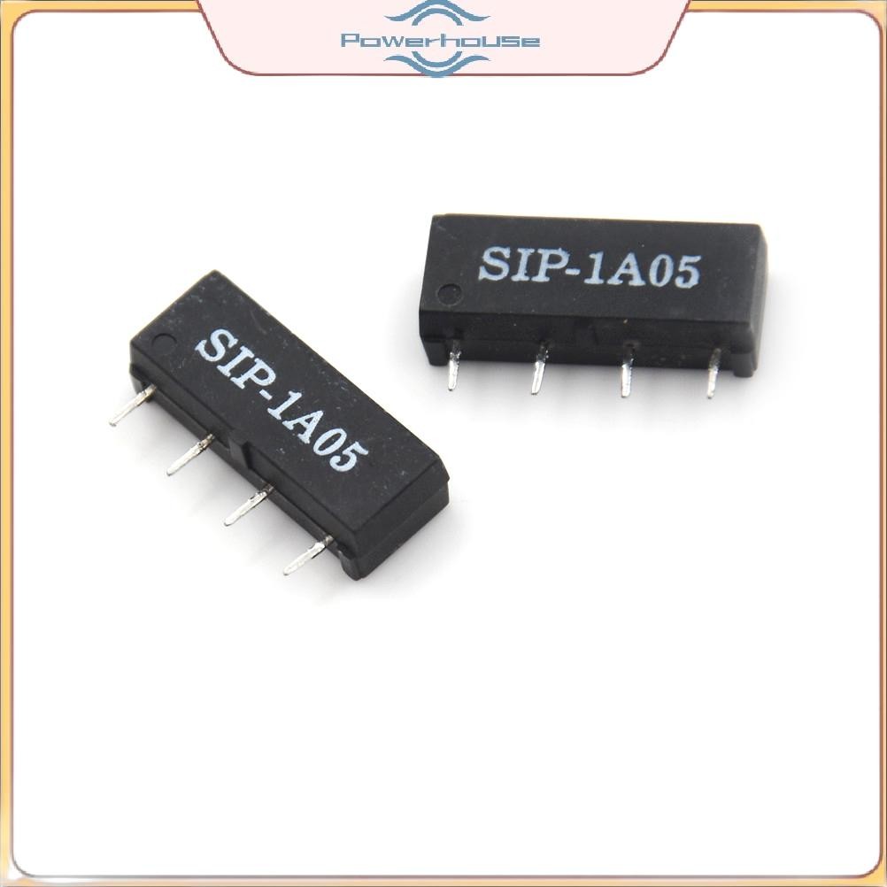ĐIỆN Mới 20 chiếc 5V Rơle SIP-1A05 Reed Relay 4PIN cho PAN CHANG Rơle.