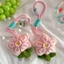 YT4 Hoa Đỏ Lớn Sang Trọng Búp Bê Hồng Hoa Nhỏ Nhồi Bông Đồ Chơi Móc Khóa Mặt Dây Chuyền Cho Trẻ Em Bộ Sưu Tập Quà Tặng