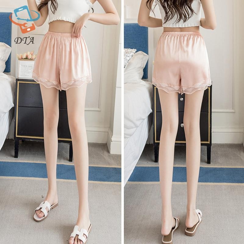 Quần leggings ngắn nữ chất liệu ice silk mềm mịn, an toàn cho da, chống nhăn nhẹ - Perfect cho mùa hè
