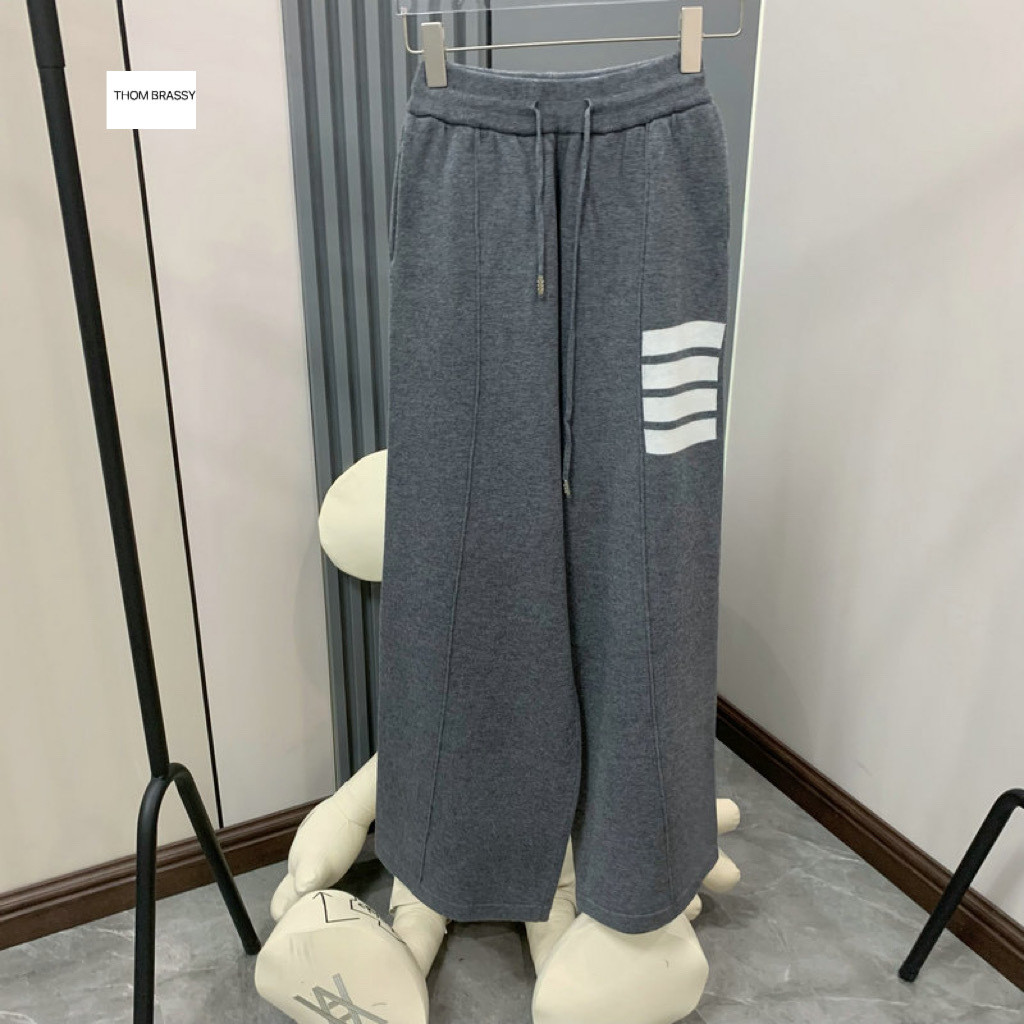 thombrowne 9333Side Four-Bar Straight-Leg Pants