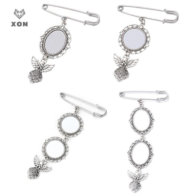 Bộ phụ kiện đám cưới từ nhôm: Bó hoa và mặt dây chuyền hình bầu dục