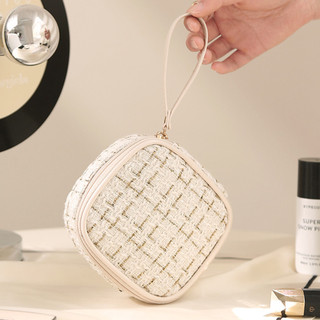 Túi đựng mỹ phẩm cầm tay sành điệu và tinh tế Túi trang điểm đa chức năng thiết kế cao cấp thân thiện với du lịch