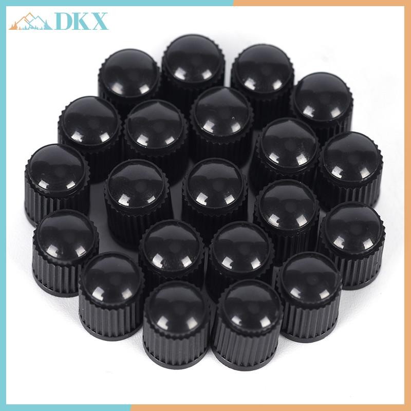 DKX 100 Chiếc Nhựa Đen Ô Tô Ô Tô Xe Đạp Xe Máy Xe Tải Bánh Lốp Van Thân.