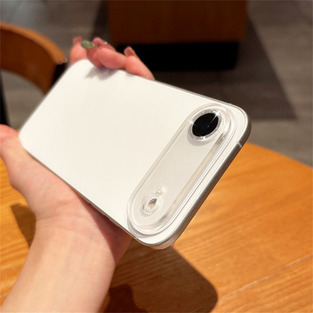 Phim bảo vệ camera điện thoại trong suốt lấp lánh tích hợp cho iPhone 17 pro max 16 15 11 12 13 14 Pro Max Air 16 plus Phim bảo vệ màn hình ống kính cho ống kính máy khoan flash
