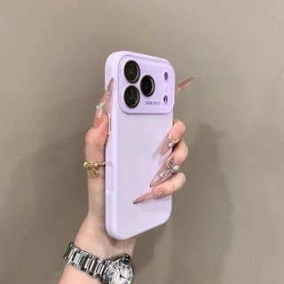 Silicon Lỏng Toàn Bộ Khung Bảo Vệ Ốp lưng Cửa Sổ Lớn Cho iPhone17 Pro Max 16 15 14 13 12 11 Pro Max Chống Sốc Bảo Vệ Camera Ốp Lưng Mềm Chống Rơi