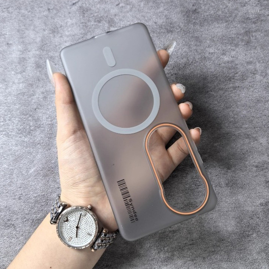 Ốp Điện Thoại Cho VIVO V27 V29 V30 V40 Pro V50e V60 S16 S17 S18 S19 S20 S30 Pro Mini Matte Trong Suốt Từ Tính Vỏ Mỏng Chống Rơi