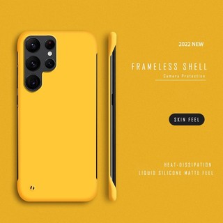 Dành Cho Samsung Galaxy S21 S22 S23 S24 S25 Ultra Ốp Lưng Siêu Mỏng Matte Không Khung Dành Cho Galaxy S21 S20 FE S10 S9 note 20 10 Plus Ốp Lưng T03
