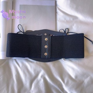 [Huyền bí] Thắt lưng Corset ren co giãn thời trang dành cho nữ Bé gái Co giãn rộng Cummerbunds Nữ Goth Punk Đầm Thắt lưng Quà tặng [Mới]