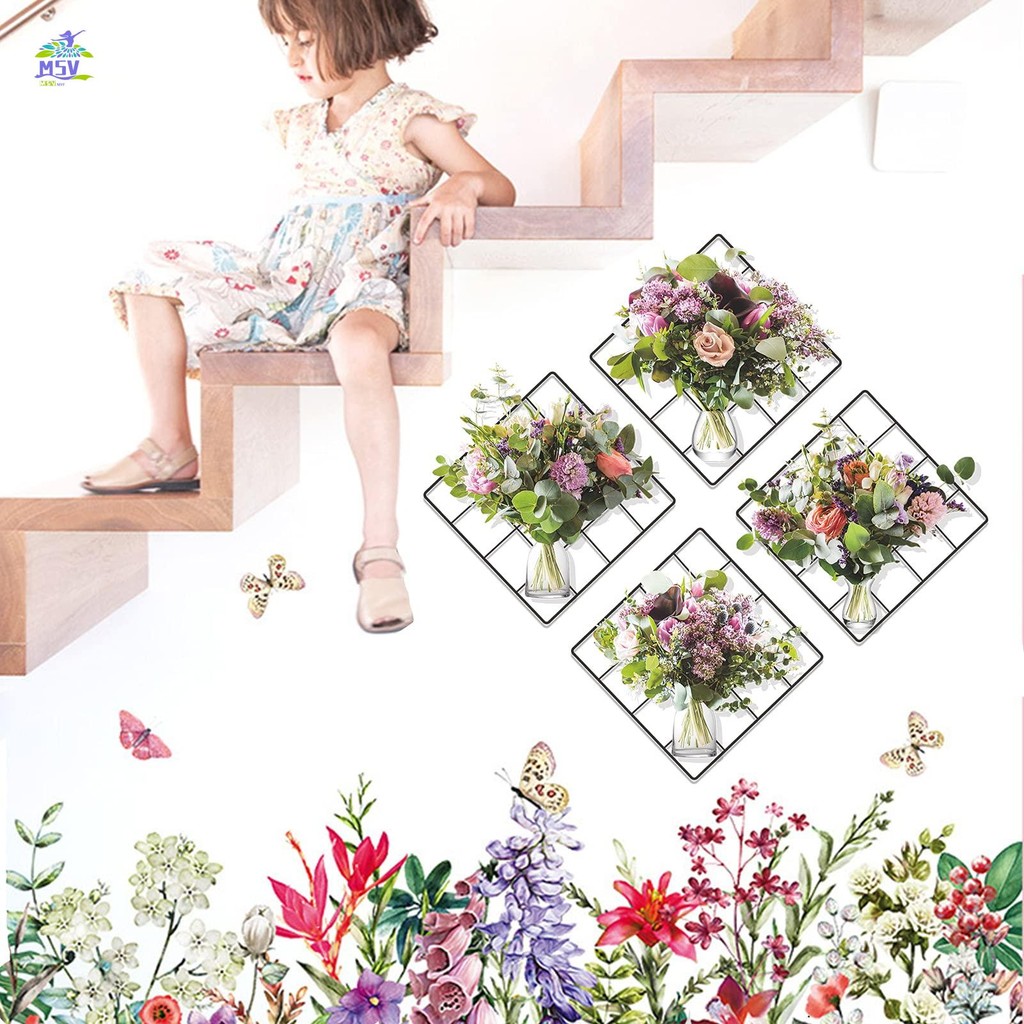 Trang chủ Lưới Sắt Hoa Tường Bức Tranh Tường Tủ Lạnh Độc Đáo Miếng Dán Nhà Bếp Giấy Dán Tường Cho Phòng Ngủ Học Lối Vào Hành Lang