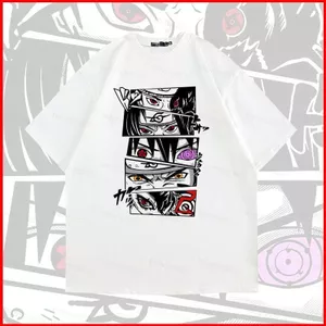 BH2 2026 NARUTO 220g cotton dày áo thun mùa hè Anime tay ngắn Top HB2