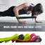 3 Cái / bộ Dây Cao Su Kháng Yoga Thể Hình Dây Đàn Hồi Pilates Tập Gym Dây Đai Mở Rộng Thiết Bị Tập Thể Dục