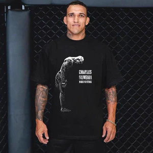 Áo thun ngắn tay nam mùa hè 100% Cotton cao cấp thể thao thông thường MMA chiến đấu tập đấm bốc