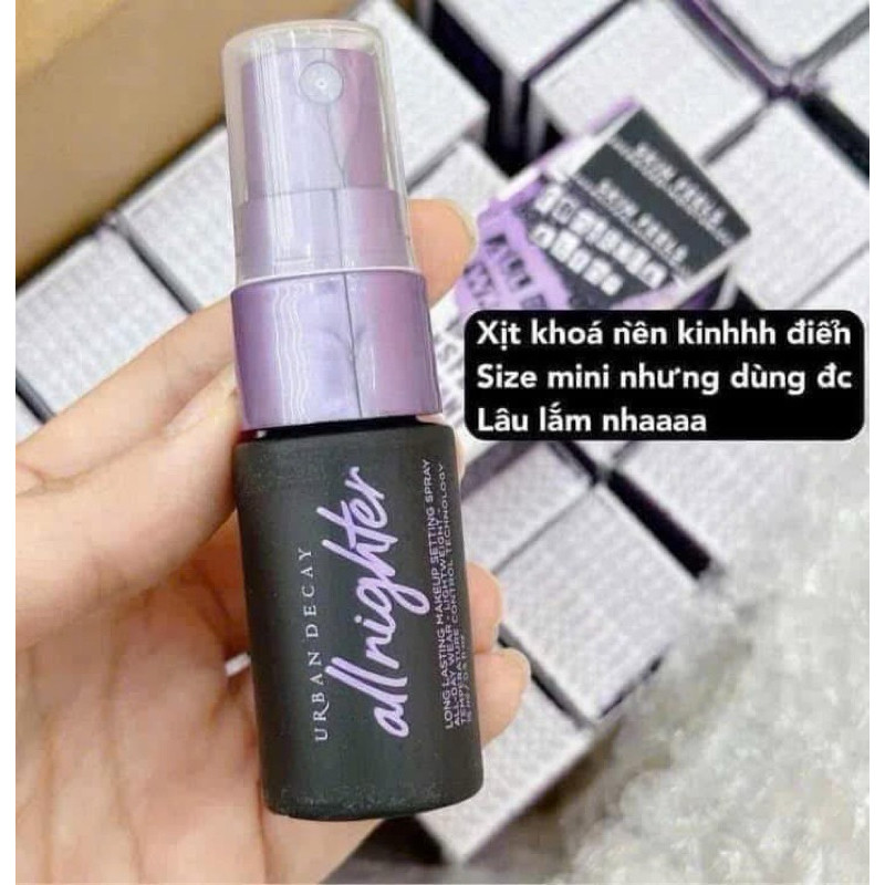 [UrBAN DECAY] Xịt Khoá Nền Urban All Nighter Long Lasting Makeup Setting Pray 15ML
