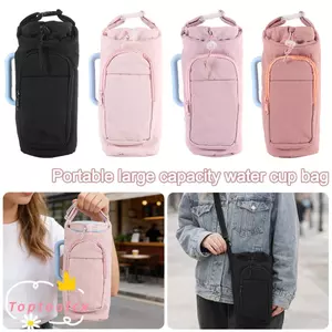 Túi đựng TOPTOOLCX, Túi đựng bình nước dung tích lớn di động, chống nước có dây đeo Ví đeo cho nữ