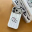 Ốp lưng iPhone Dalmatian Puppy Kính râm cho chó sọc xanh Giới thiệu Vỏ điện thoại dòng chống nhìn trộm mới Vỏ điện thoại hai trong một Vỏ bảo vệ toàn bộ điện thoại l