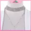 MYPANDA Thời Trang Nữ Xương Đòn Nelace Kim Cương Giả Mặt Dây Chuyền Dây Chuyền Choker Cổ Trang Sức.