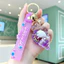 Móc khóa hình Conch lấp lánh-Trang trí mặt dây chuyền dễ thương phong cách Ocean, Mặt dây chuyền túi sáng tạo