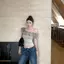 Áo thun quây quây kiểu dáng ngọt ngào phong cách Hàn Quốc dành cho nữ mùa hè Phong cách mới Slim-fit Slimer Look Tính khí hàng đầu