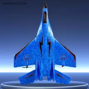SRVN RC Máy Bay Điều Khiển Từ Xa Mô Hình Bay Glider Máy Bay Đồ Chơi Xốp Cho Trẻ Em Quà Tặng.