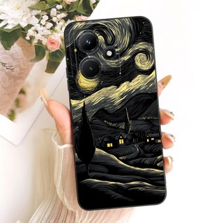 Dành Cho Infinix Hot 30 Play Vỏ X6535 Tranh Nghệ Thuật Thời Trang Silicon Mềm Bảo Vệ Toàn Diện Ốp Lưng Điện Thoại Infinix Hot 30 4G X6831
