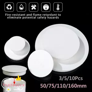 TOPTOOLCX 3 / 5 / 10 Chiếc Nắp Ống PVC Tiện Lợi Ống Nước Lắp Ống Tròn Đầu Kết Nối