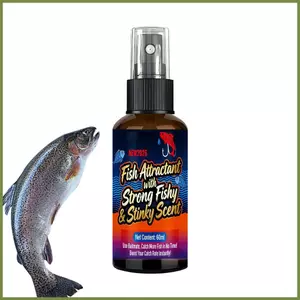 Chất thu hút cá 60ml Chất lỏng tăng cường phụ gia với chất phụ gia câu cá mùi thơm cá cho hồ chứa Hồ sông kouvn