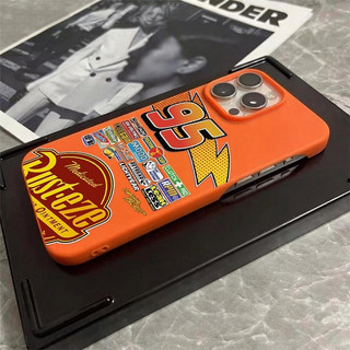 95 Lightning Racing Half Gói Thích Hợp Cho iPhone 13 Pro Max 16 Pro 17 ProMax XS 12 Pro 15 XR 17 Pro 11 Pro Max 14 Pro Vỏ Bảo Vệ Điện Thoại Silicon Mềm