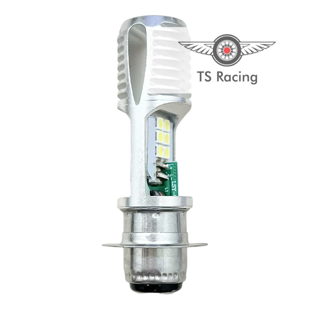 Bóng đèn led chân M5 ( 2 chân ) TLT nhật 6 tim dream thái-việt - ex 2010 - si hello - ab thái - wave nhỏ - T19-6Led