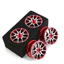 4 52mm 12mm Hex 1 / 10 RC Trên Đường Drift Racing Car 52mm Kim Loại Bánh Xe Vành Hub Cho Tamiya TT01 XV02 Kyosho HSP HPI Sakura Traxxas FW06