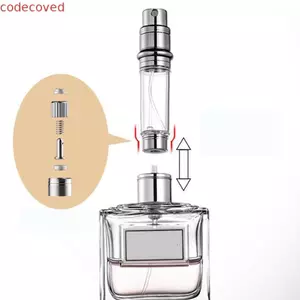Chai nước hoa chứa đầy dưới cùng CODECOVED, Chai xịt da siêu mịn 5ml, Quà tặng phun nước hoa tự bơm Mini Fine Mist