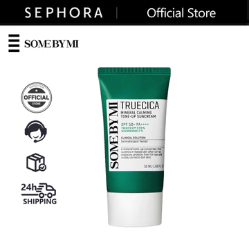 SOME BY MI Kem chống nắng nâng tông dịu nhẹ da mụn Truecica Mineral Calming Tone-up Sunscreen 50ml