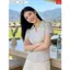 Áo polo nữ CARDINA chất cotton lá cổ bẻ nẹp cổ V 6APC13