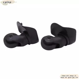 Bánh xe thay thế hành lý CPINCP 1 cặp, 360° Xoay Xoay Xoay Vali Thay Thế Hành Lý Bánh Xe, PP Bền + PET Xoay Vali Bánh Xe Xe Đẩy Hành Lý