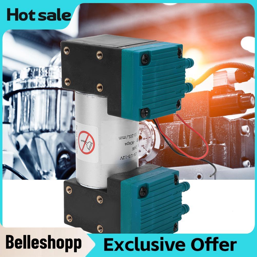 Belleshopp Máy bơm chân không siêu nhỏ Garosa 24V Công nghiệp có độ ồn thấp dùng trong phòng thí nghiệm -90 đến 350kPa Áp suất hút Tốc độ dòng chảy 10-20L/phút