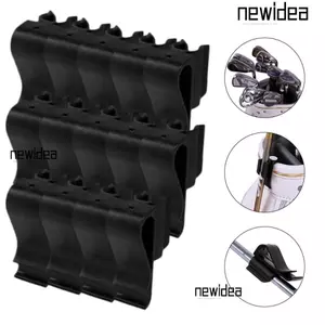 NEWIDEA 14 CÁI Kẹp tổ chức câu lạc bộ, Thiết kế nhỏ gọn Chất liệu nhựa Giá đỡ câu lạc bộ chơi gôn, Khe cắm xếp chồng lên nhau Bộ nhiều lật Kẹp trên túi chơi gôn Kẹp sử dụng khi sử dụng