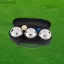 AA 3 Cái / bộ Bộ Trò Chơi Bóng Bocce Bộ Petanque Phản Quang Khắc Sắt Độc Đáo Thanh Lịch Trò Chơi Bóng Petanque Cho Hoạt Động Ngoài Trời VN
