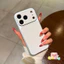 Ốp Điện Thoại Da PU Trắng Thanh Lịch Cho Huawei Nova 15 14 Lite 13 12 11 SE Ultra 10 Pura 80 Art Pro Plus Business Back Cover