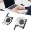 Apill Quạt Làm Mát DC 5V 0.5A Thay Thế Laptop Hợp Kim Nhôm Giảm Nhiệt Độ Nhỏ Gọn 4 Đầu Kết Nối Cho TUF505 TUF566 (CPU)
