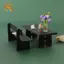 CANAMEK 1 Nhà Búp Bê Thu Nhỏ Bàn Và Ghế Nội Thất Mô Hình Cảnh Trang Trí Đạo Cụ Nhà Búp Bê Phụ Kiện CSF