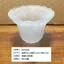 Kính Mờ Chụp Đèn E27 Vít Châu Âu Đèn Treo Tường Đèn Trần Phụ Kiện Lỗ Giữa 42CM Đậu Nành Rửa Đèn Vỏ C0FO