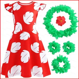 GC1 Stitch Lilo Bé Gái Đầm Nhập Vai Trình Diễn Đầm Hợp Thời Trang Thoáng Mát Tay Nghề Tinh Tế GC1
