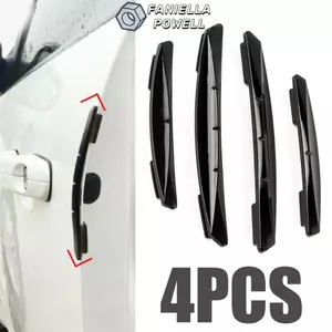 FANIELLAPOWELL 4 Miếng Dán Xe Hơi Tự Dính Chống Va Chạm Viền Đúc Dải Bảo Vệ Xe Hơi