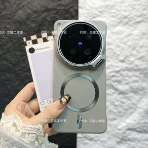Thích hợp cho ốp điện thoại vivox300pro Giá đỡ ống kính gấp kim loại thời trang không khung x300 tản nhiệt Hút từ tính