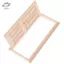 HFTOY 1 / 12 Nhà búp bê Gỗ thu nhỏ Cửa bên ngoài Nhà búp bê không sơn Phụ kiện DIY ~