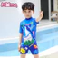 Đồ bơi một mảnh bé trai khô nhanh, cần thiết cho kỳ nghỉ suối nước nóng và bãi biển